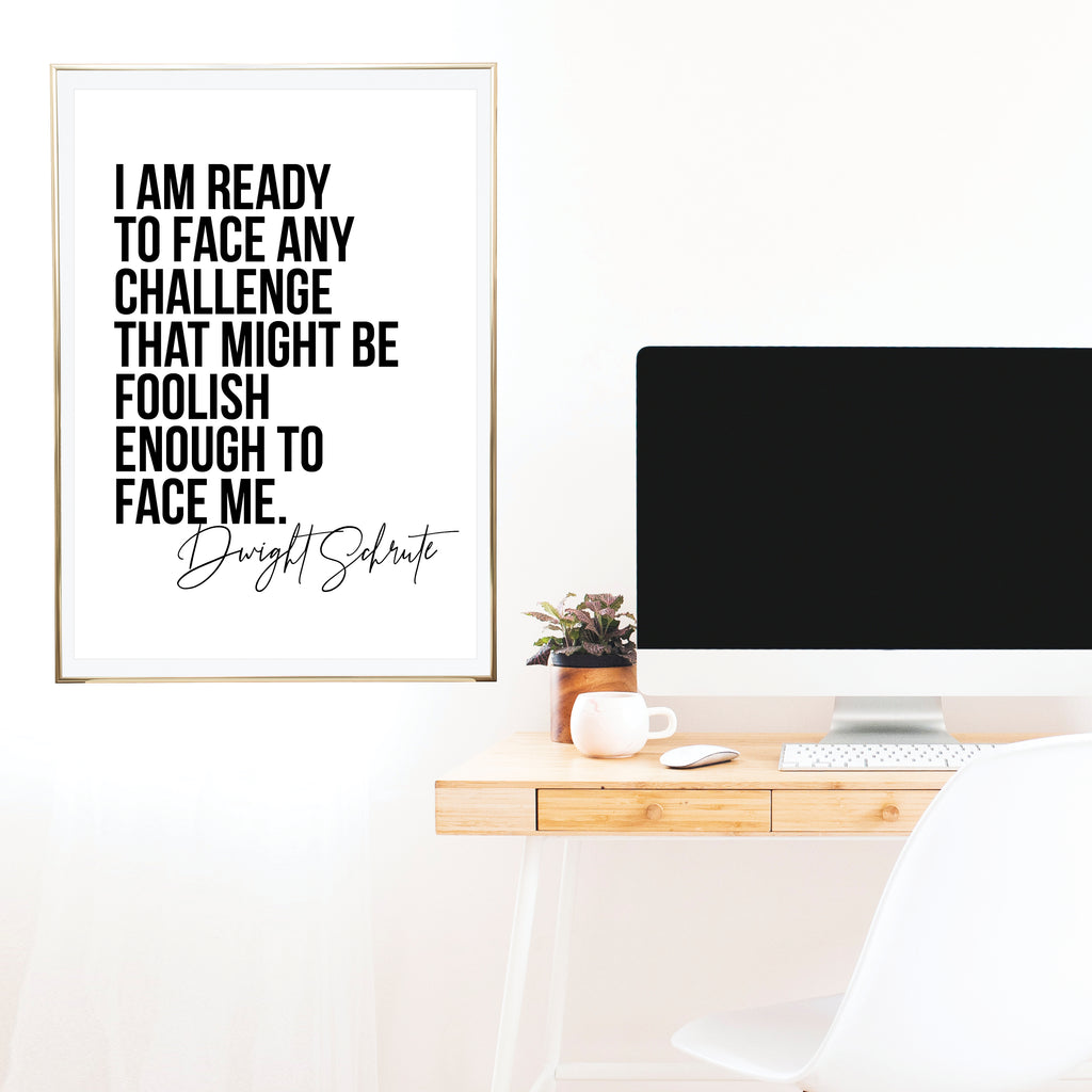 The Office Quote Art Prints