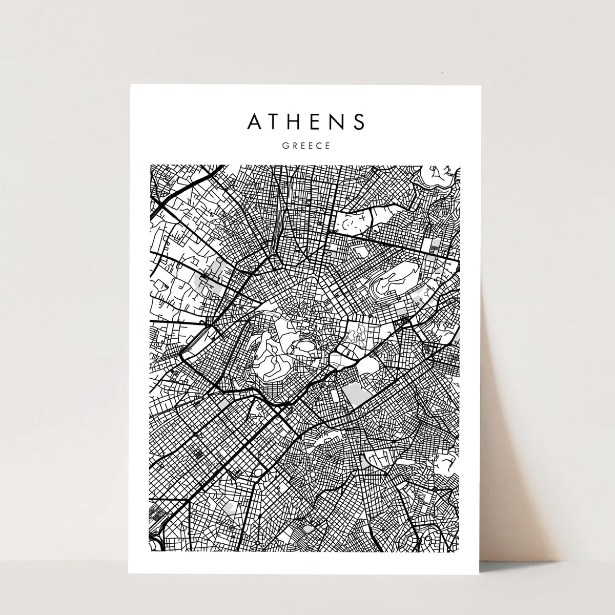 Athens Greece Minimal Modern Street Map Print Unframed Typologie   1a 193c0899 19f6 46f9 94d5 B5e200f492d2 1200x1200 