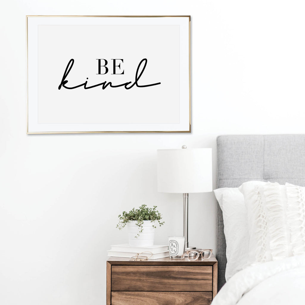 Be Kind Print - Typologie Paper Co